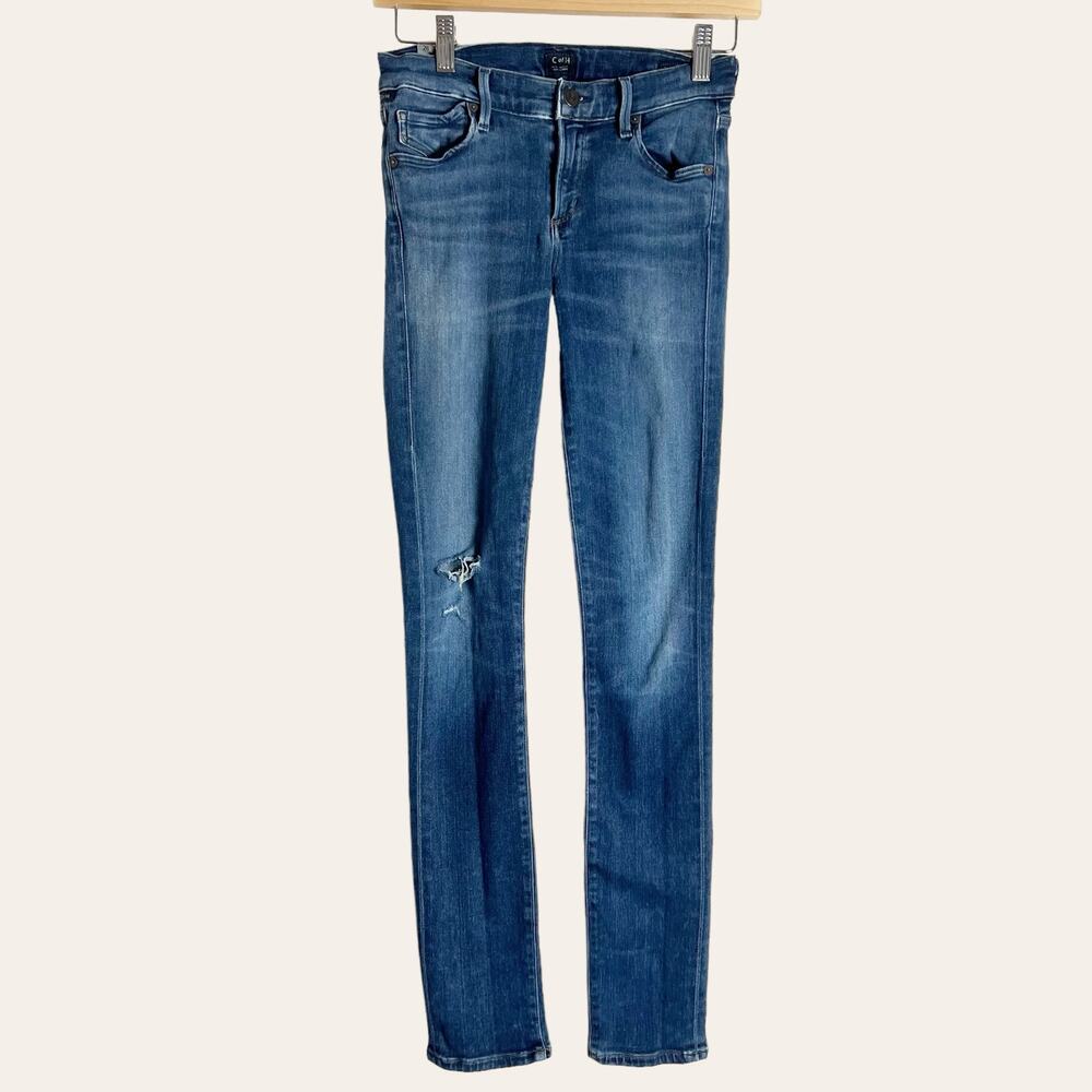Citizens of Humanity Avedon Ultra Skinny Low Rise Denim Jeans Size 26